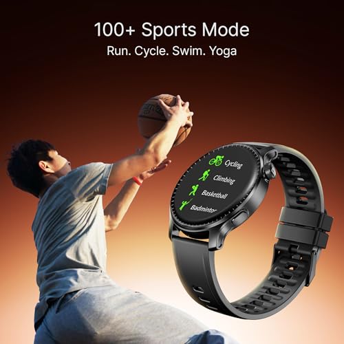 Boat Ultima Prime smartwatch with 1.43” AMOLED Display, AOD, Personalized Fitness Nudges, Functional Crown,100+ Sports Modes, Create Your Own Watchface, smartwatch for Man and Woman (Onyx Black) - Image 10