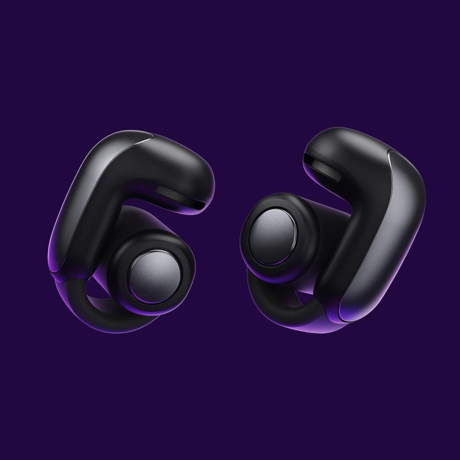 Bose New Ultra Open Earbuds with OpenAudio Technology, Open Ear Wireless Earbuds, Up to 48 Hours of Battery Life - Black - Image 3
