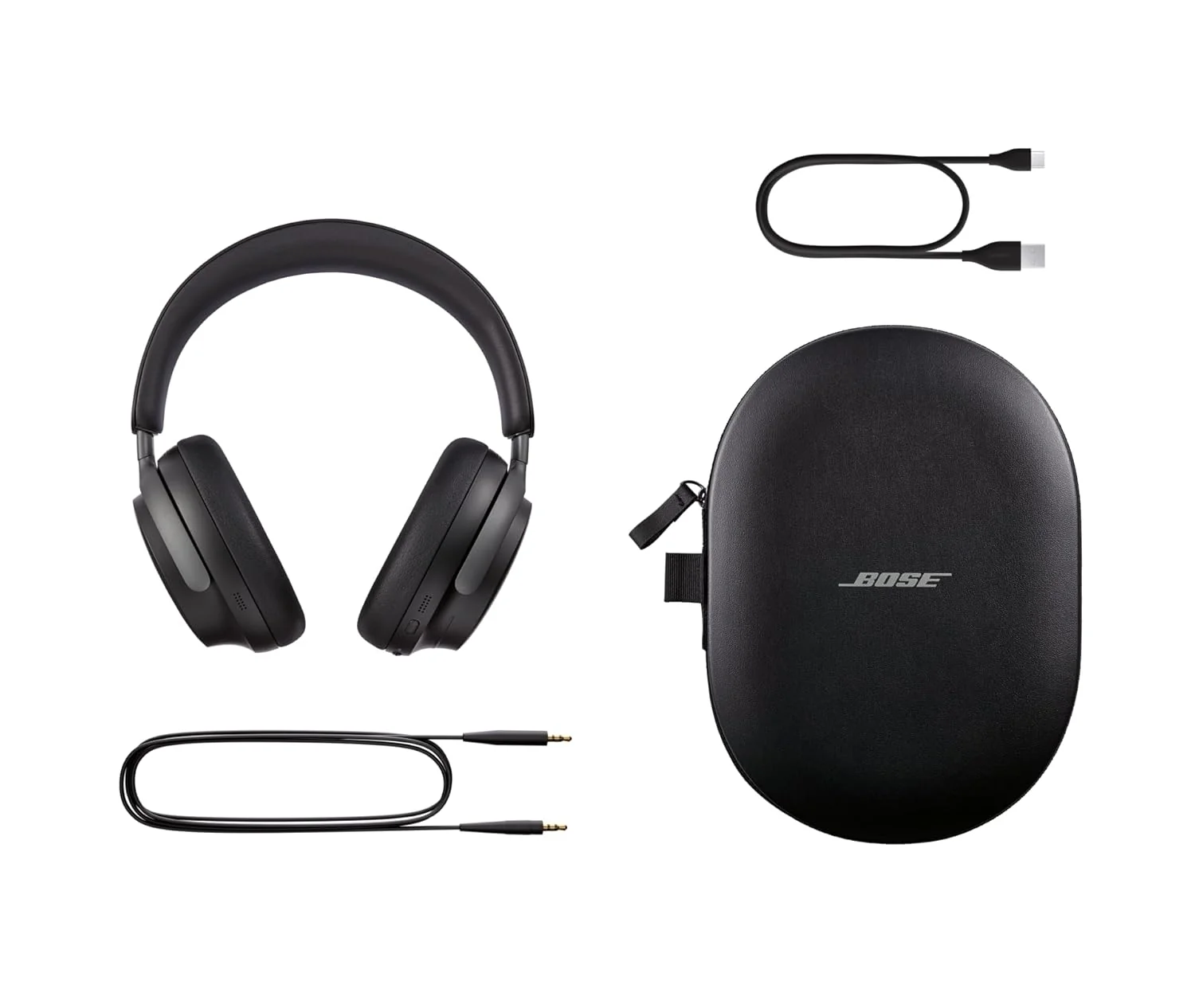 Bose QuietComfort Ultra Wireless Noise Cancelling Over Ear Headphones with Spatial Audio, Over-The-Ear Headphones with Mic, Up to 24 Hours of Battery Life - Image 3