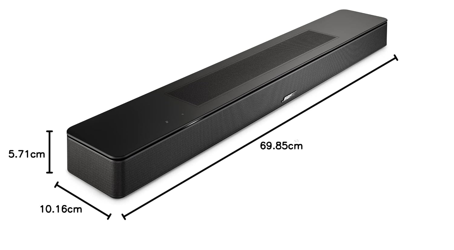 Bose Smart Soundbar 600 with Dolby Atmos, Bluetooth Wireless Sound Bar for TV with Build-in Microphone and Alexa Voice Control, Black - Image 3
