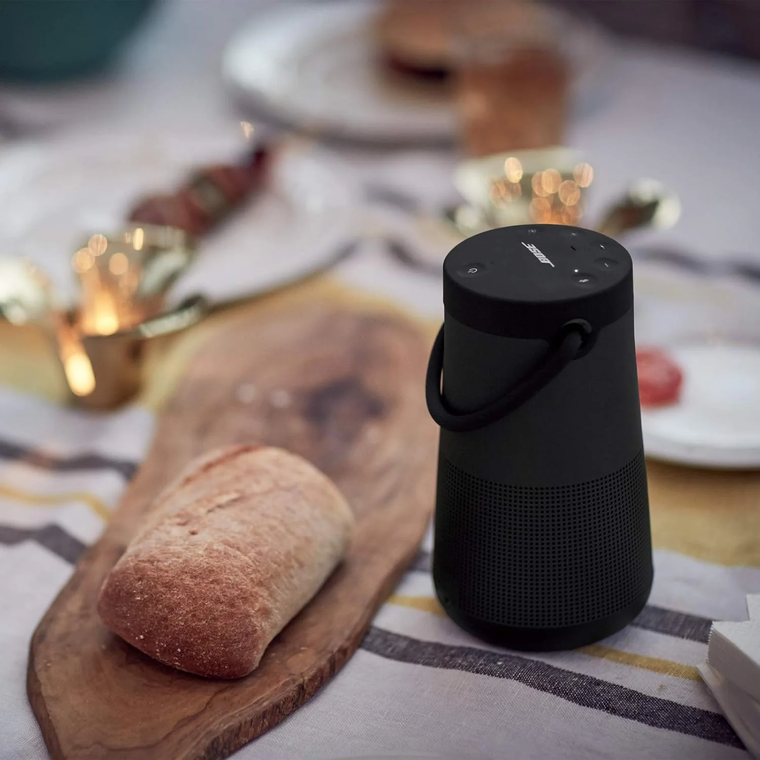 Bose SoundLink Revolve+ (Series II) Portable and Long-Lasting Bluetooth Speaker with 360° Wireless Surround Sound, 17 Hours of Battery Life, Water and Dust Resistant - Image 3