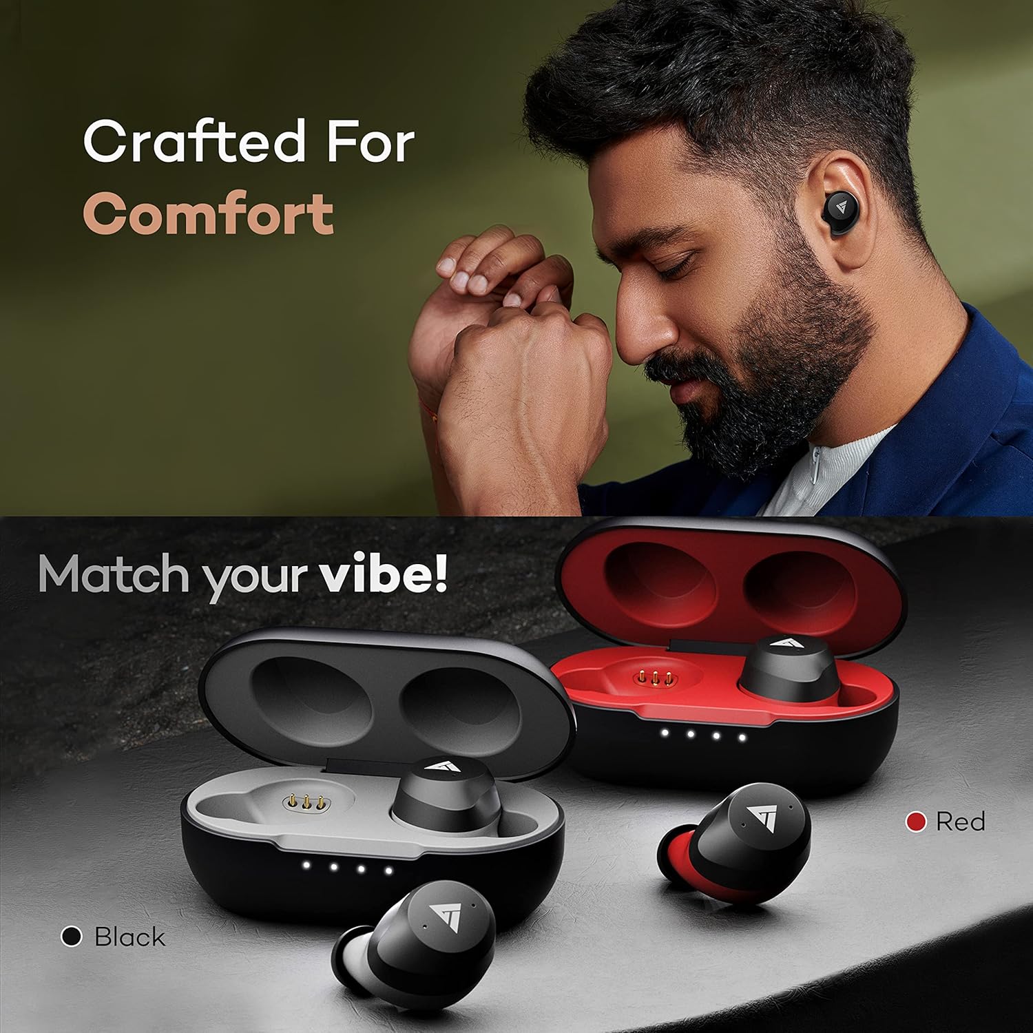 Boult Audio Airbass Z10 Bluetooth Truly Wireless in Ear Earbuds with Mic with 30H Playtime & Fast Charging with Type-C, Ipx7 Fully Waterproof and Voice Assistant (Grey) - Image 7