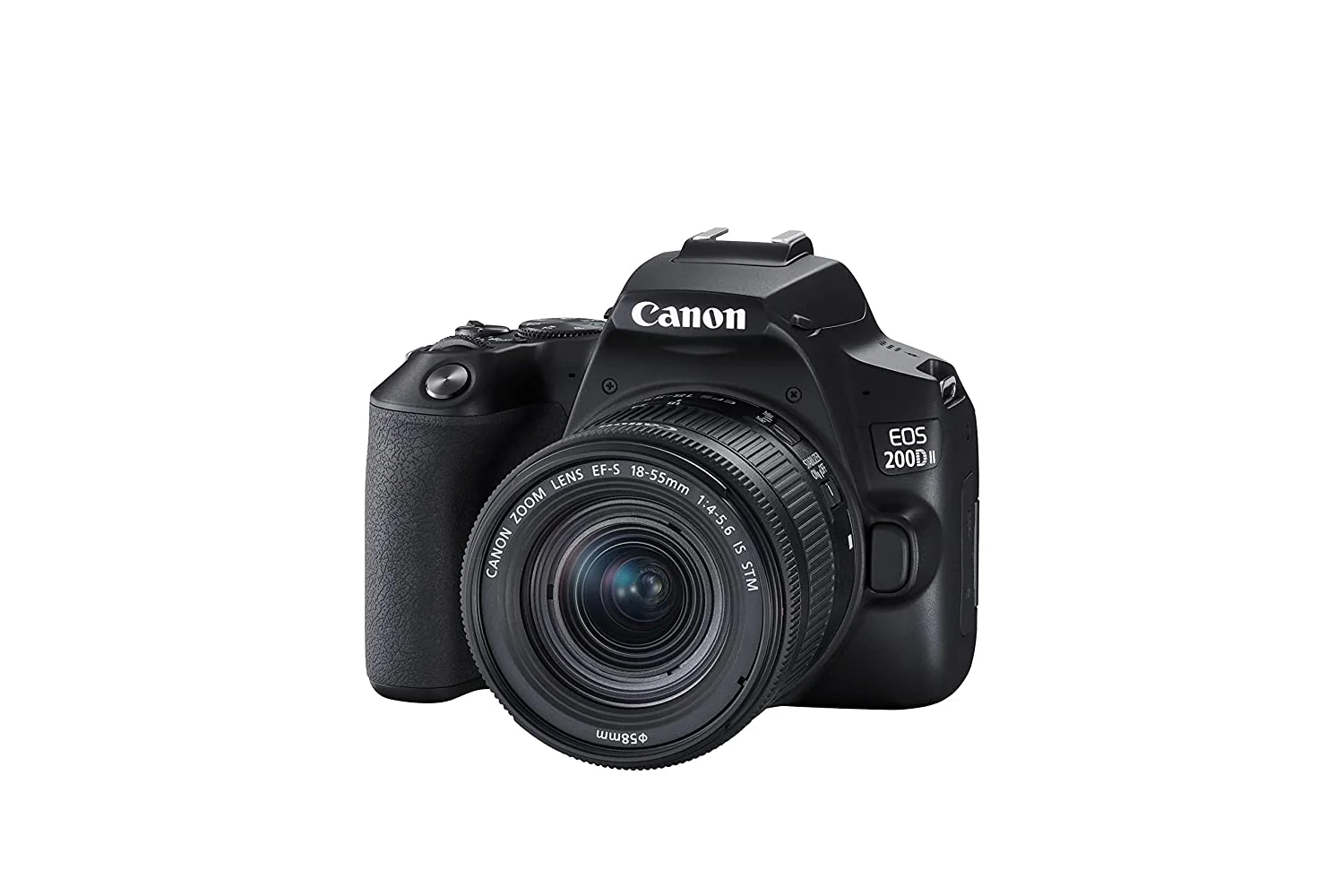 Canon EOS 200D II 24.1MP Digital SLR Camera + EF-S 18-55mm f4 is STM Lens (Black) - Image 3