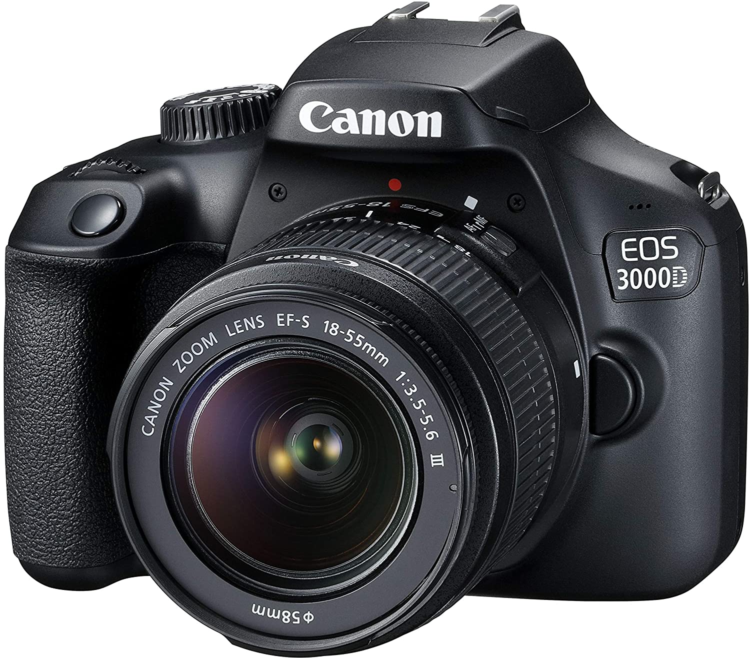 Canon EOS 3000D 18MP Digital SLR Camera (Black) - Image 4