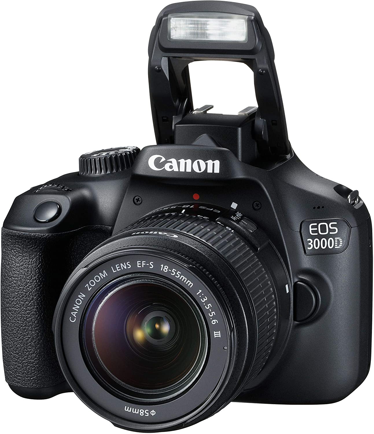 Canon EOS 3000D 18MP Digital SLR Camera (Black) - Image 6