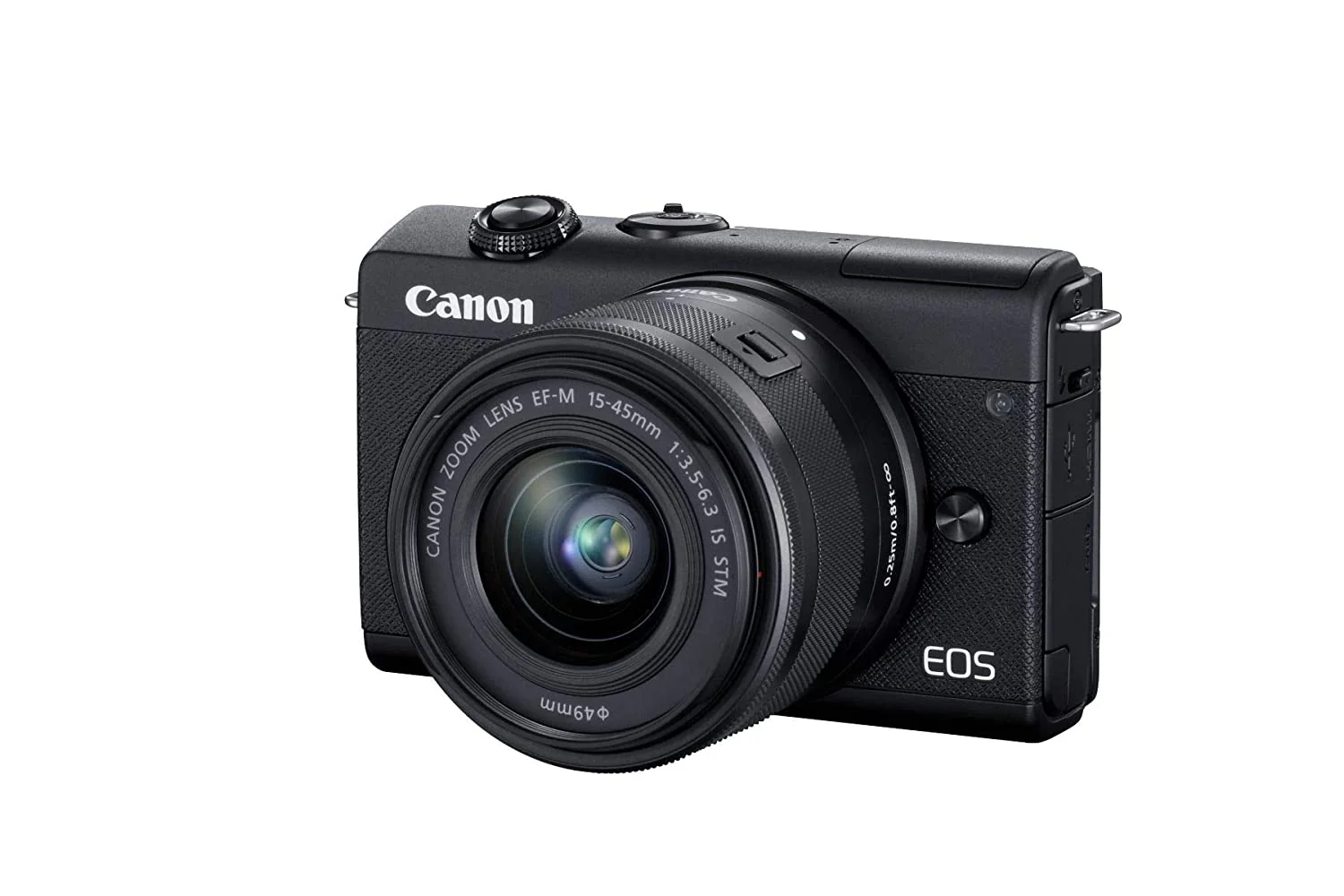 Canon EOS M200 Mirrorless Camera, EF-M 15-45mm f/3.5-6.3 is STM Lens, 24.1 MP, 16 GB Memory Card - Image 2