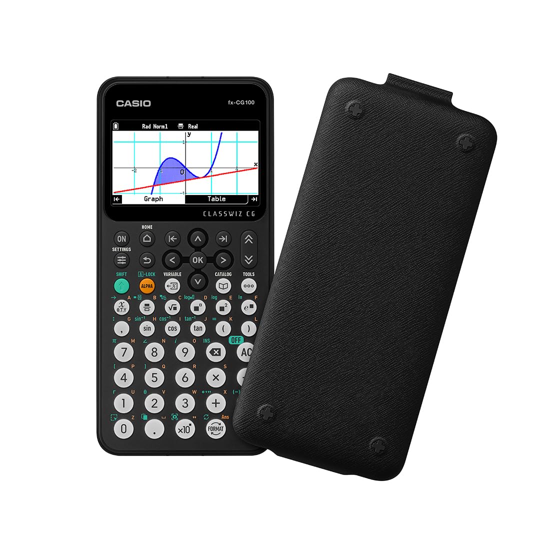 Casio FX-CG100 Scientific Graphic Calculator (Black) - Image 4