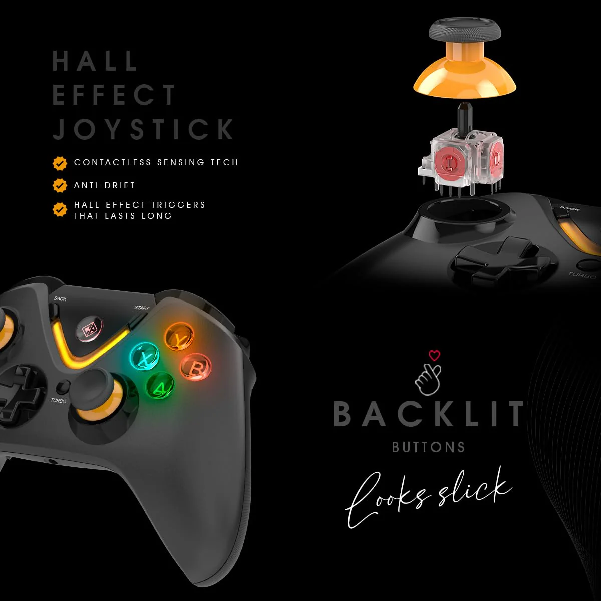 Cosmic Byte Ares Pro Wireless Controller for PC - Image 3