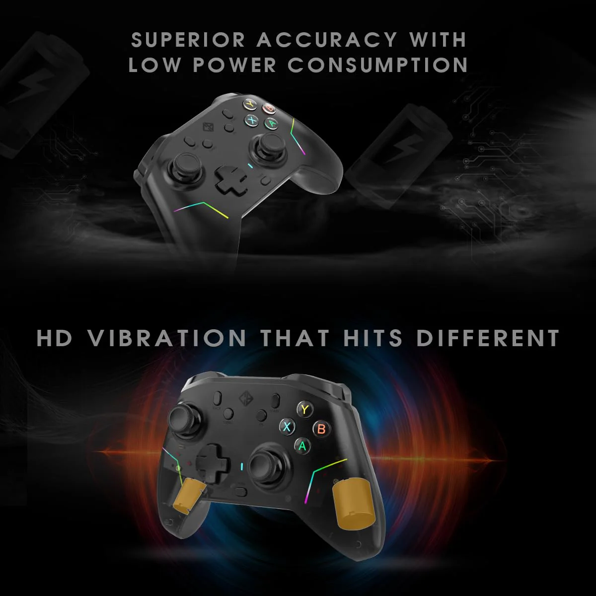 Cosmic Byte Starforge Tri-Mode Controller | Optical Triggers with Trigger Locks (Without Receiver) - Image 3
