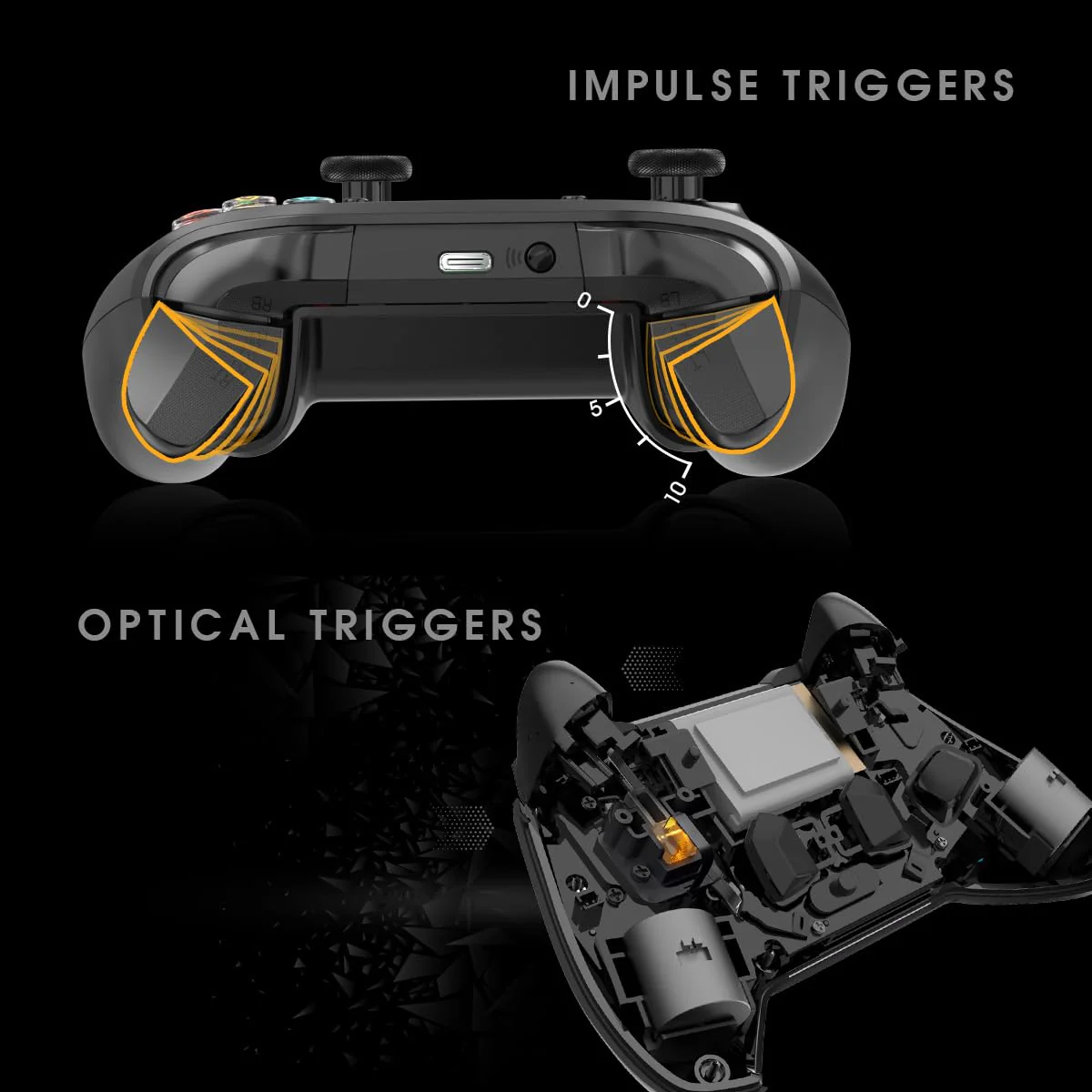 Cosmic Byte Starforge Tri-Mode Controller | Optical Triggers with Trigger Locks (Without Receiver) - Image 4