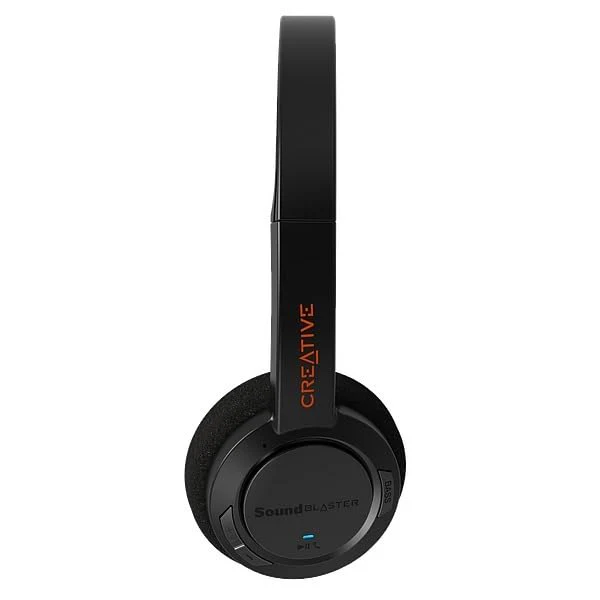 Creative Sound Blaster Jam V2 Ultralight Wireless Headset with Bt 5.0,USB-C,Aptx Low Latency,Aptx Hd,Multipoint Connectivity,Voice Detection,Noise Reduction&Up to 22 H of Wireless Playback,Over Ear - Image 2