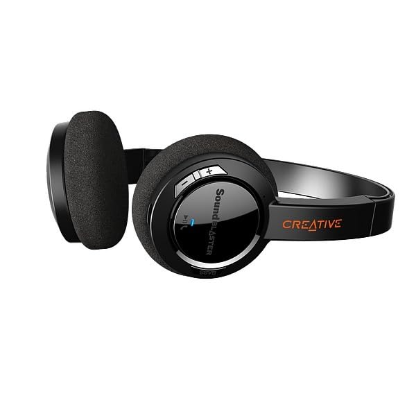 Creative Sound Blaster Jam V2 Ultralight Wireless Headset with Bt 5.0,USB-C,Aptx Low Latency,Aptx Hd,Multipoint Connectivity,Voice Detection,Noise Reduction&Up to 22 H of Wireless Playback,Over Ear - Image 3