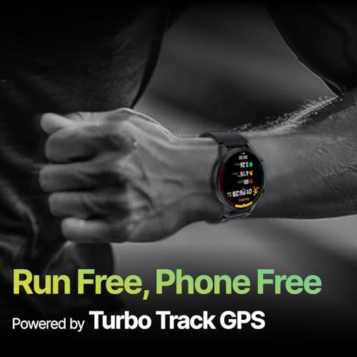 CULT Sprint Running smartwatch with Built-in Turbo Track GPS, Multi-GNSS, GLONASS, Galileo & Beidou, 1.43” AMOLED Display, Compass, Strava, Health Tracking, Bluetooth Calling - Image 3