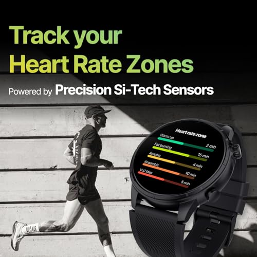 CULT Sprint Running smartwatch with Built-in Turbo Track GPS, Multi-GNSS, GLONASS, Galileo & Beidou, 1.43” AMOLED Display, Compass, Strava, Health Tracking, Bluetooth Calling - Image 6