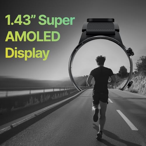 CULT Sprint Running smartwatch with Built-in Turbo Track GPS, Multi-GNSS, GLONASS, Galileo & Beidou, 1.43” AMOLED Display, Compass, Strava, Health Tracking, Bluetooth Calling - Image 8