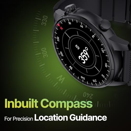 CULT Sprint Running smartwatch with Built-in Turbo Track GPS, Multi-GNSS, GLONASS, Galileo & Beidou, 1.43” AMOLED Display, Compass, Strava, Health Tracking, Bluetooth Calling - Image 9