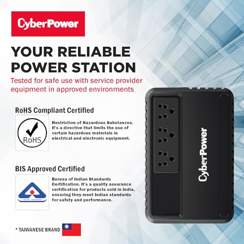 Cyberpower Power Bu600E-In 600VA UPS - Image 7
