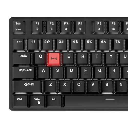 daWg Highkey 373, Anti-Ghosting Wired Mechanical 80% Keyboard, White Backlit LED, daWg Glacier Tactile Switches, 85 Double-Shot PBT Keycaps, 1000Hz Polling Rate, Volume Knob, 1.8m Braided Cable - Image 11