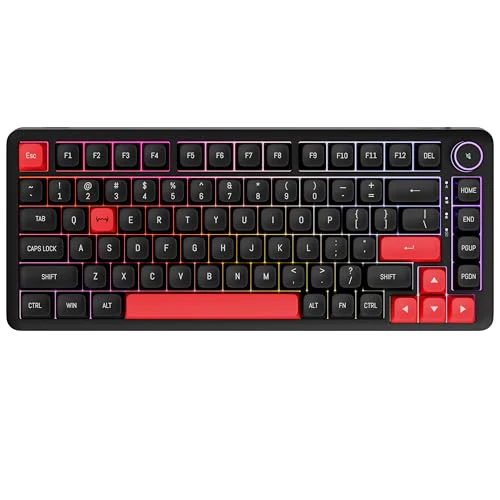 daWg HighKEY 718, 75% Wireless Mechanical Keyboard, RGB, daWg Glacier Tactile Switches, Hot Swap, Gasket with 5 Layer Absorption, 4000mAh, 30 Days, (Type-C, 2.4Hz, 3*BT), Volume Knob, Advance Software - Image 13
