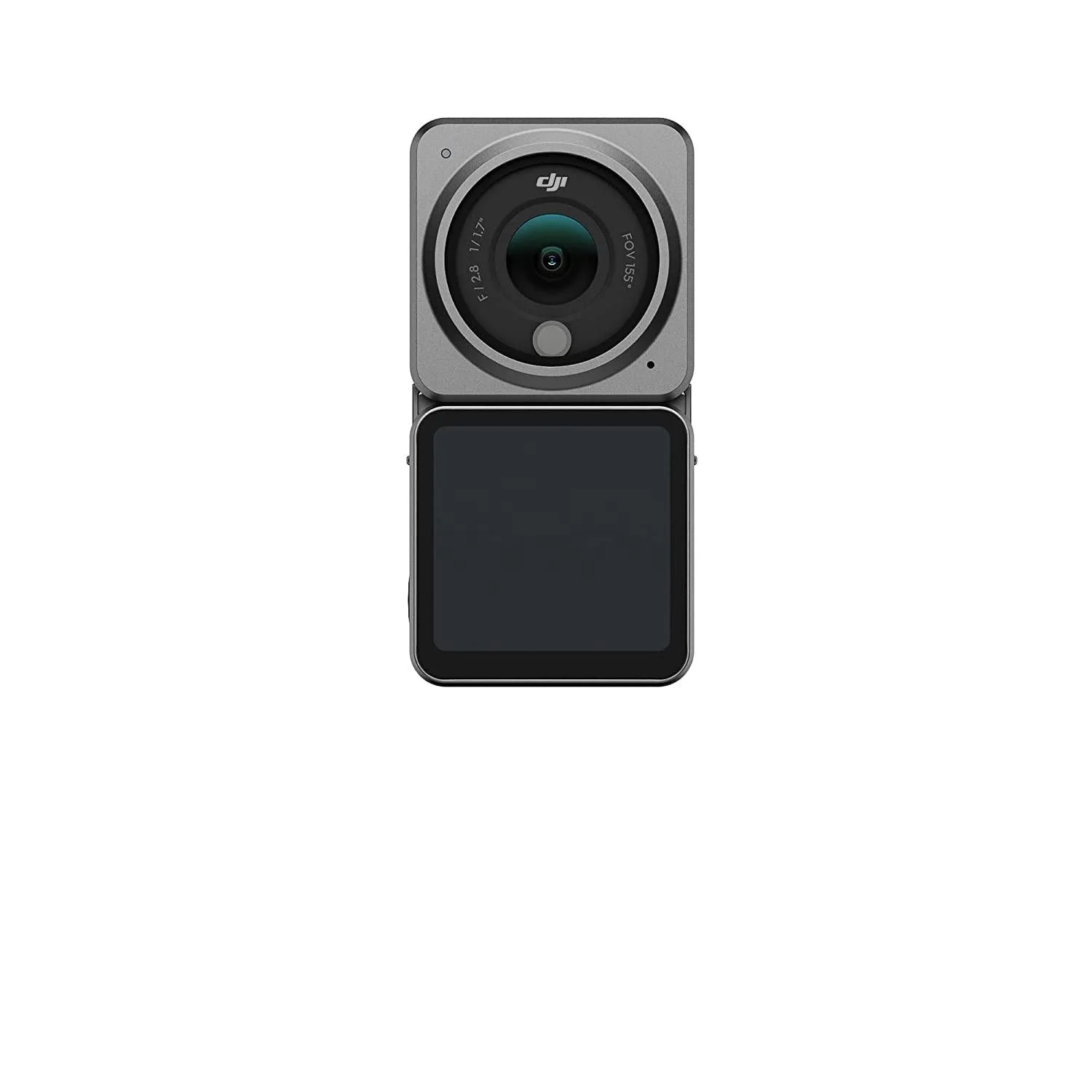 DJI Action 2 Dual Screen Combo-12MP Action Camera with Front Touchscreen, Magnetic Versatility, 4K Recording Upto 120 FPS& 155° FOV, Portable& Wearable, HorizonSteady, AI Editor, 10m Waterproof,Black