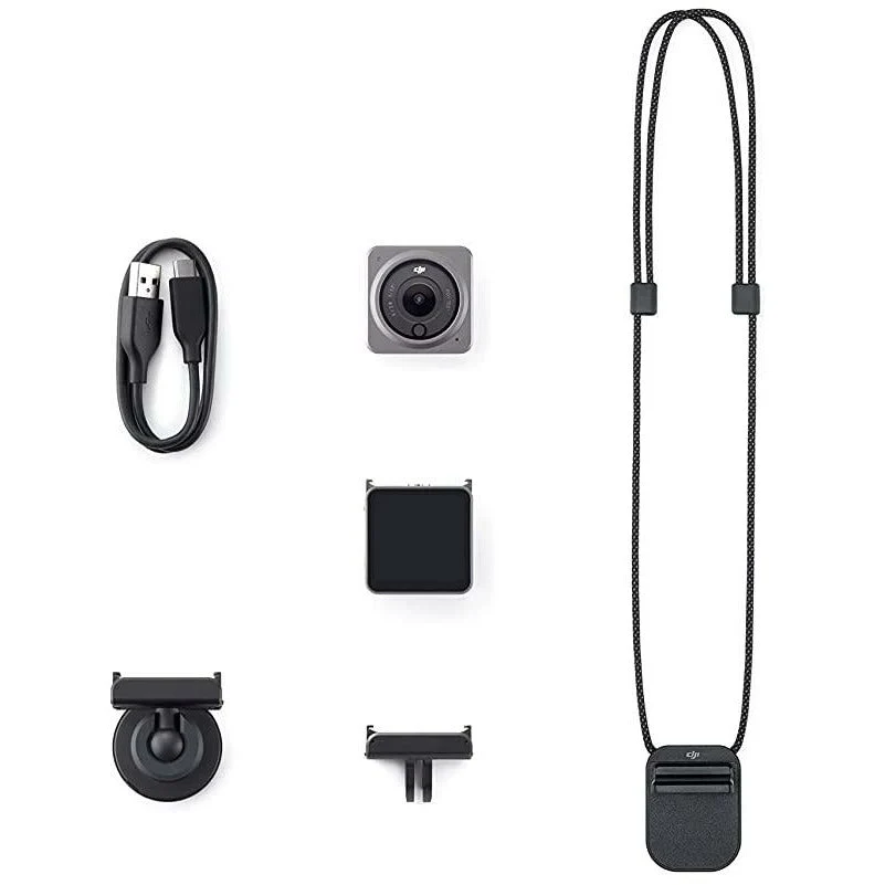 DJI Action 2 Dual Screen Combo-12MP Action Camera with Front Touchscreen, Magnetic Versatility, 4K Recording Upto 120 FPS& 155° FOV, Portable& Wearable, HorizonSteady, AI Editor, 10m Waterproof,Black - Image 2