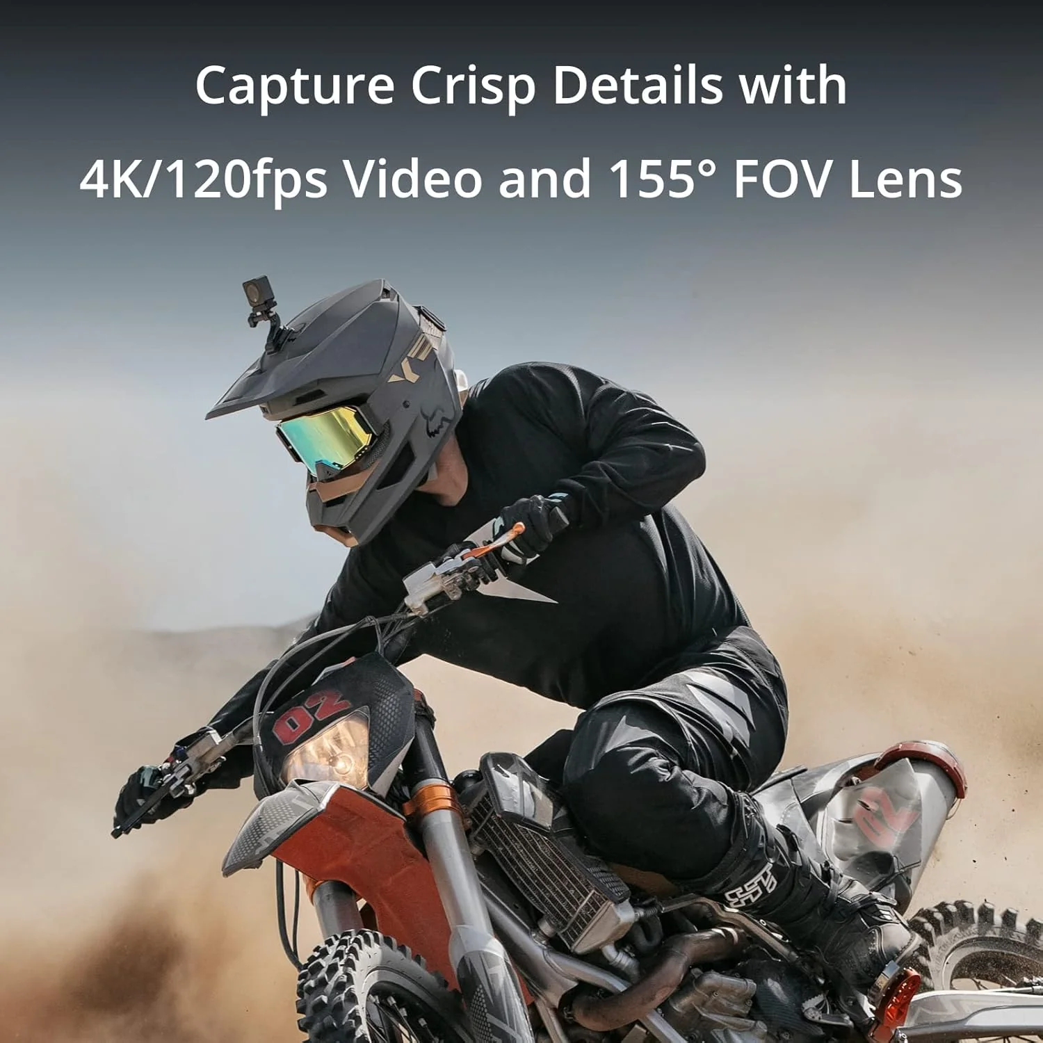 DJI Action 2 Power Combo (128GB) Action Camera with Extended Battery Module, 155° FOV, Magnetic Attachments, Stabilization Technology, Waterproof Camera Ideal - Image 3