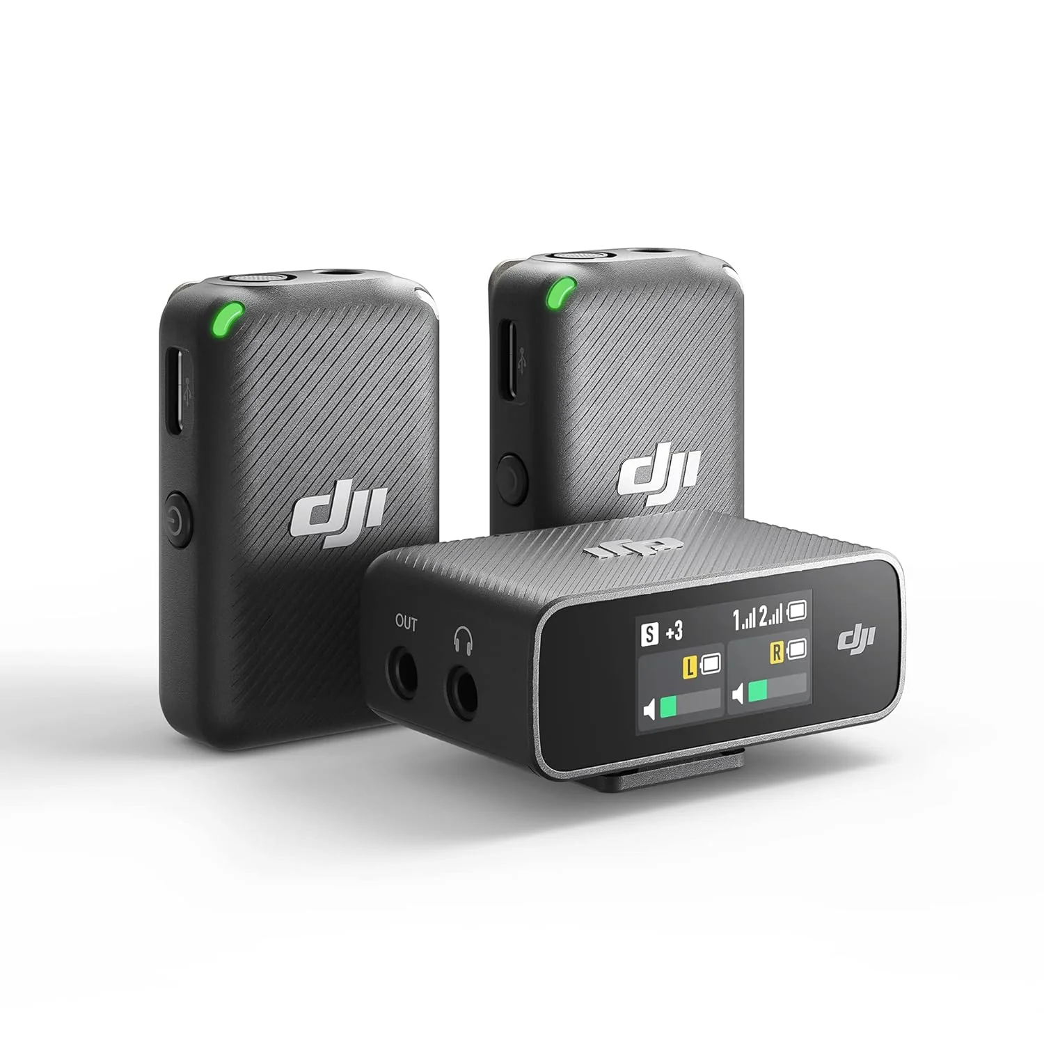 DJI Mic - Wireless Microphone System, Compact and Portable Wireless Mic Lavalier with Dual-Channel Recording - Image 4