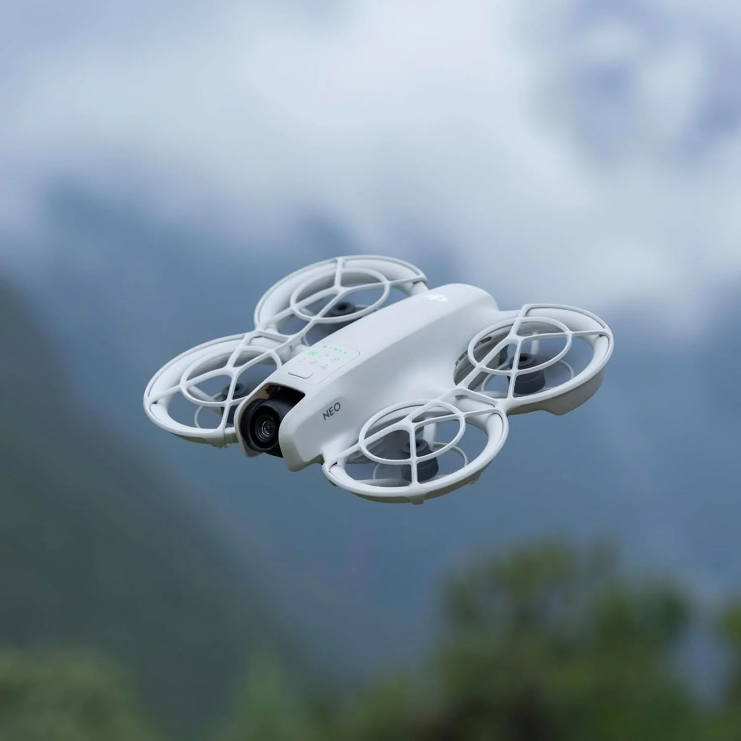 DJI Neo, Mini Drone with 4K UHD Camera for Adults, 135g Self Flying Drone that Follows You, Palm Takeoff, AI Subject Tracking, QuickShots, Stabilized Video, Built-In Propeller Guard (Controller-Free) - Image 3