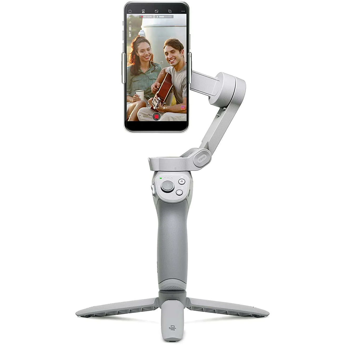 DJI OM 5-Handheld 3-Axis Smartphone Gimbal Stabilizer with Grip Tripod