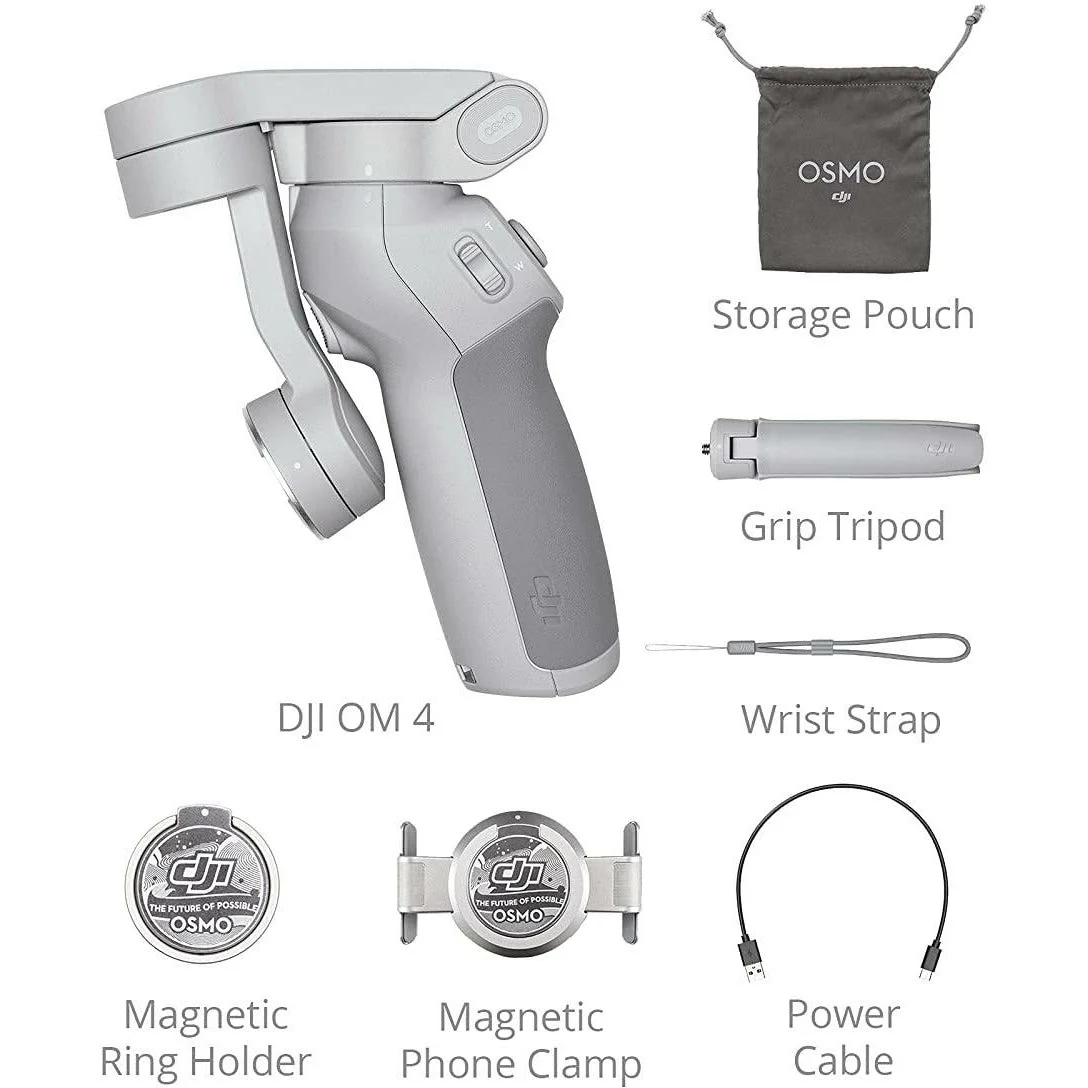 DJI OM 5-Handheld 3-Axis Smartphone Gimbal Stabilizer with Grip Tripod - Image 2