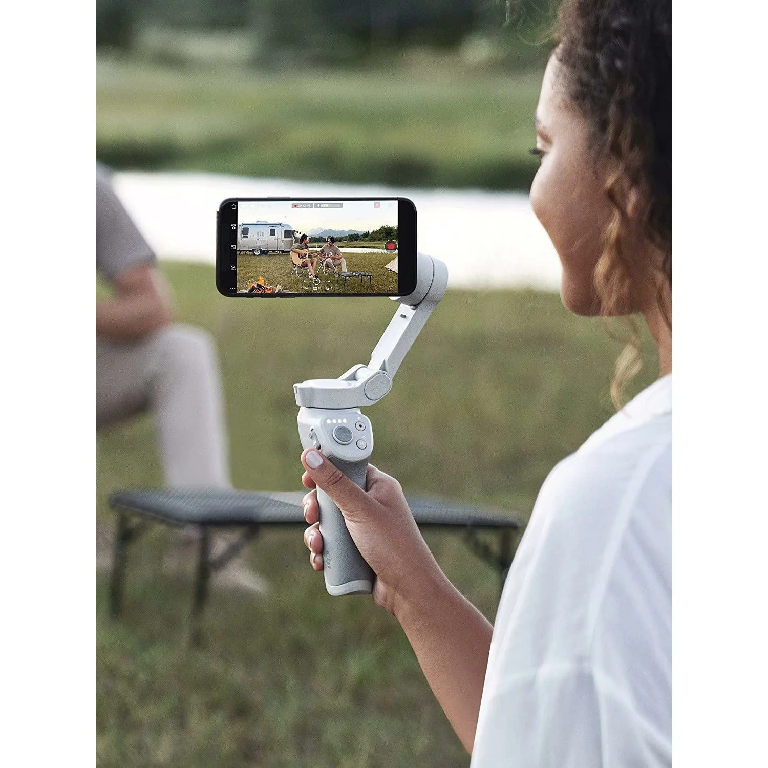 DJI OM 5-Handheld 3-Axis Smartphone Gimbal Stabilizer with Grip Tripod - Image 6