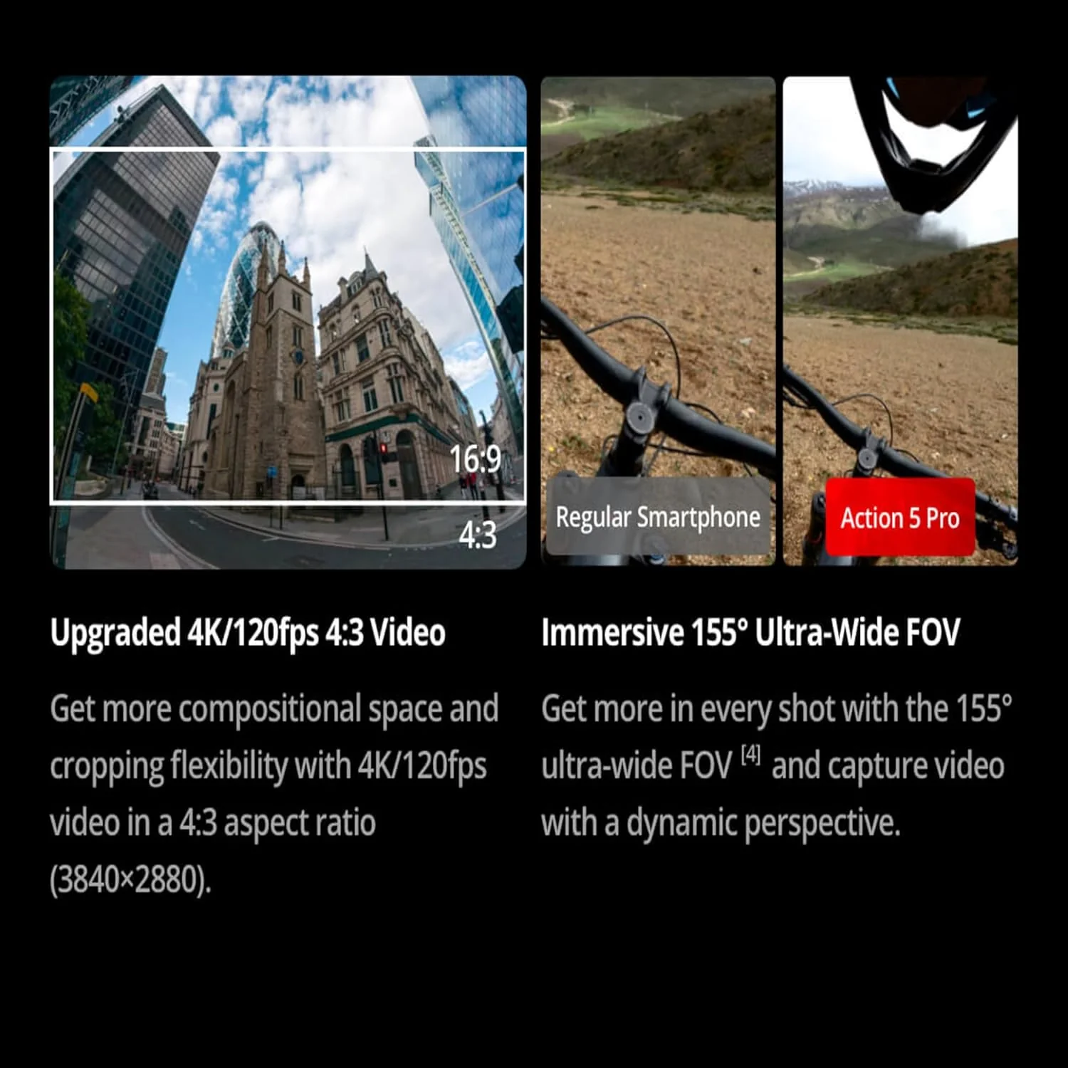 DJI Osmo Action 5 Pro Adventure Combo, Action Camera 4K with 1/1.3" Sensor, 12h Extended Battery Life with 3 Batteries, Stabilization, Dual OLED Touchscreens, Mini Action Camera for Travel, Vlog - Image 12