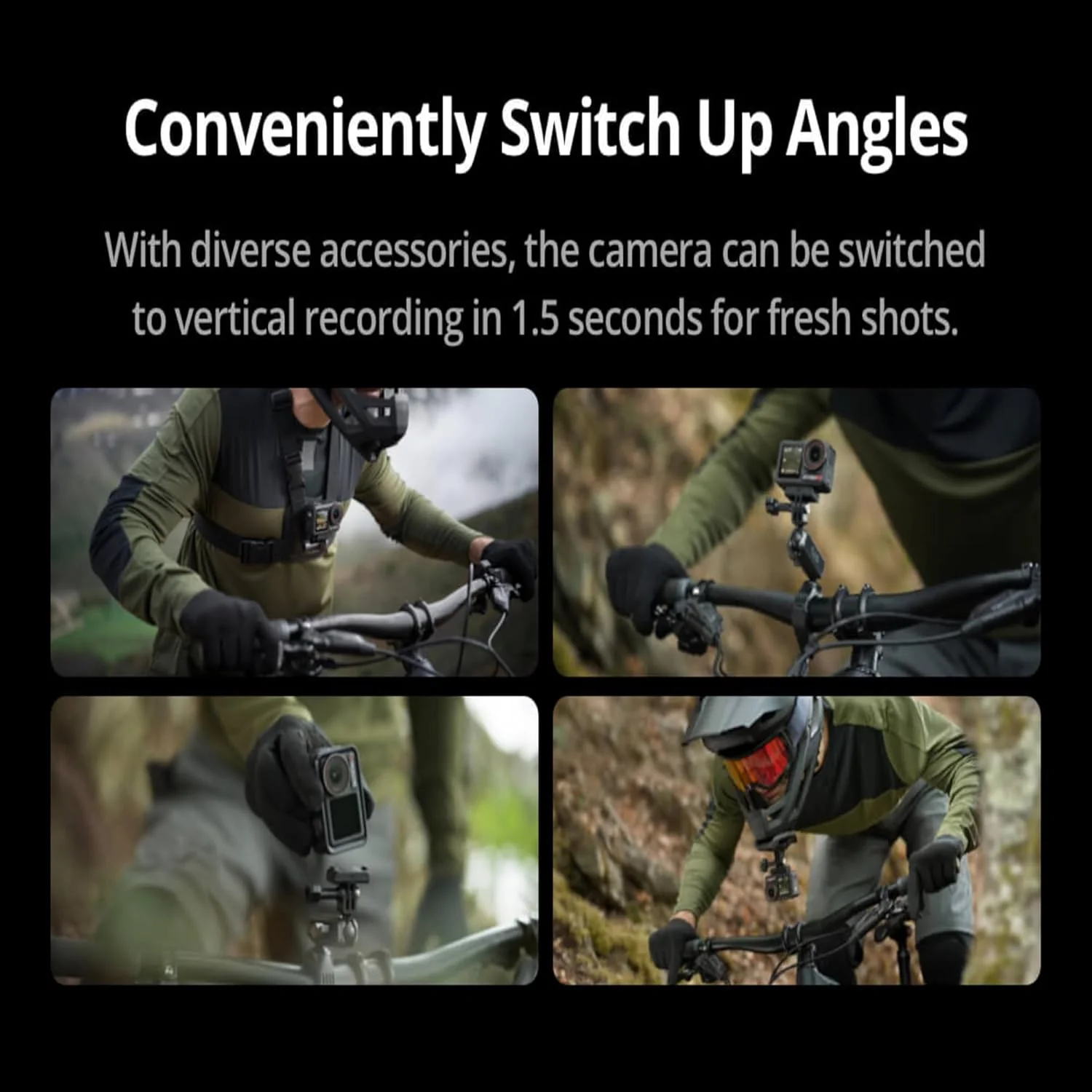DJI Osmo Action 5 Pro Adventure Combo, Action Camera 4K with 1/1.3" Sensor, 12h Extended Battery Life with 3 Batteries, Stabilization, Dual OLED Touchscreens, Mini Action Camera for Travel, Vlog - Image 13