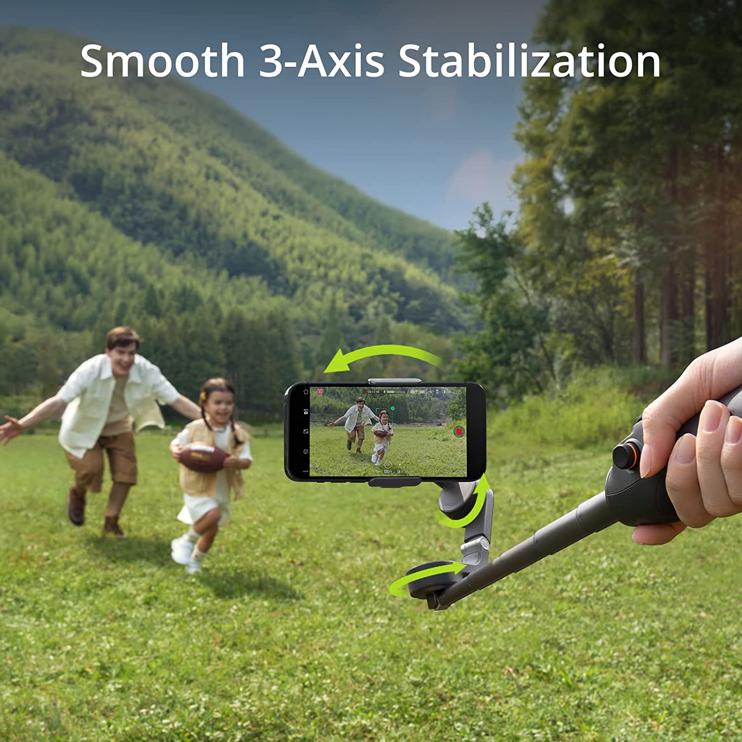 DJI OSMO Mobile 6 Smartphone Gimbal Stabilizer, 3-Axis Phone Gimbal, Built-in Extension Rod (Grey or Black) - Image 9