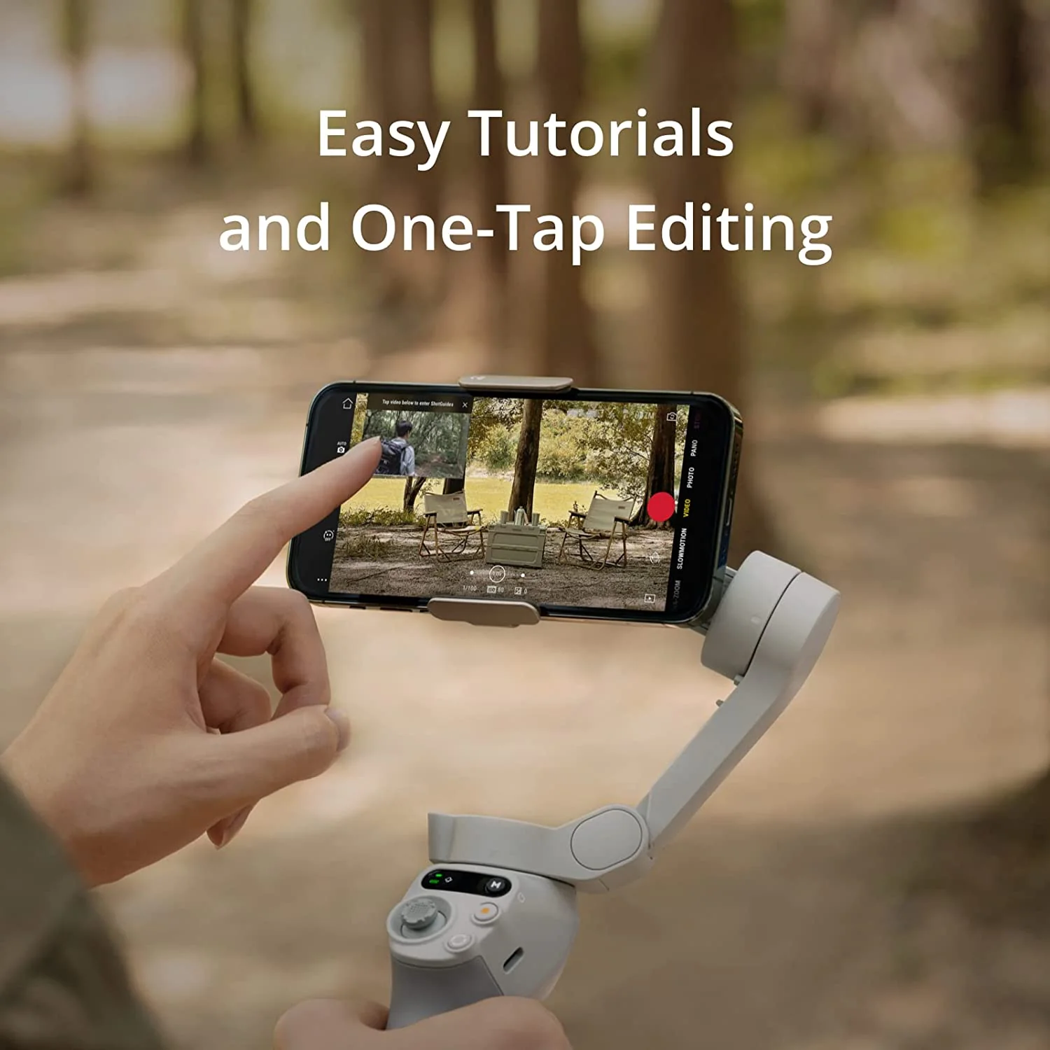 DJI OSMO Mobile SE Intelligent Gimbal 3-Axis Phone Gimbal Portable and Foldable - Image 4