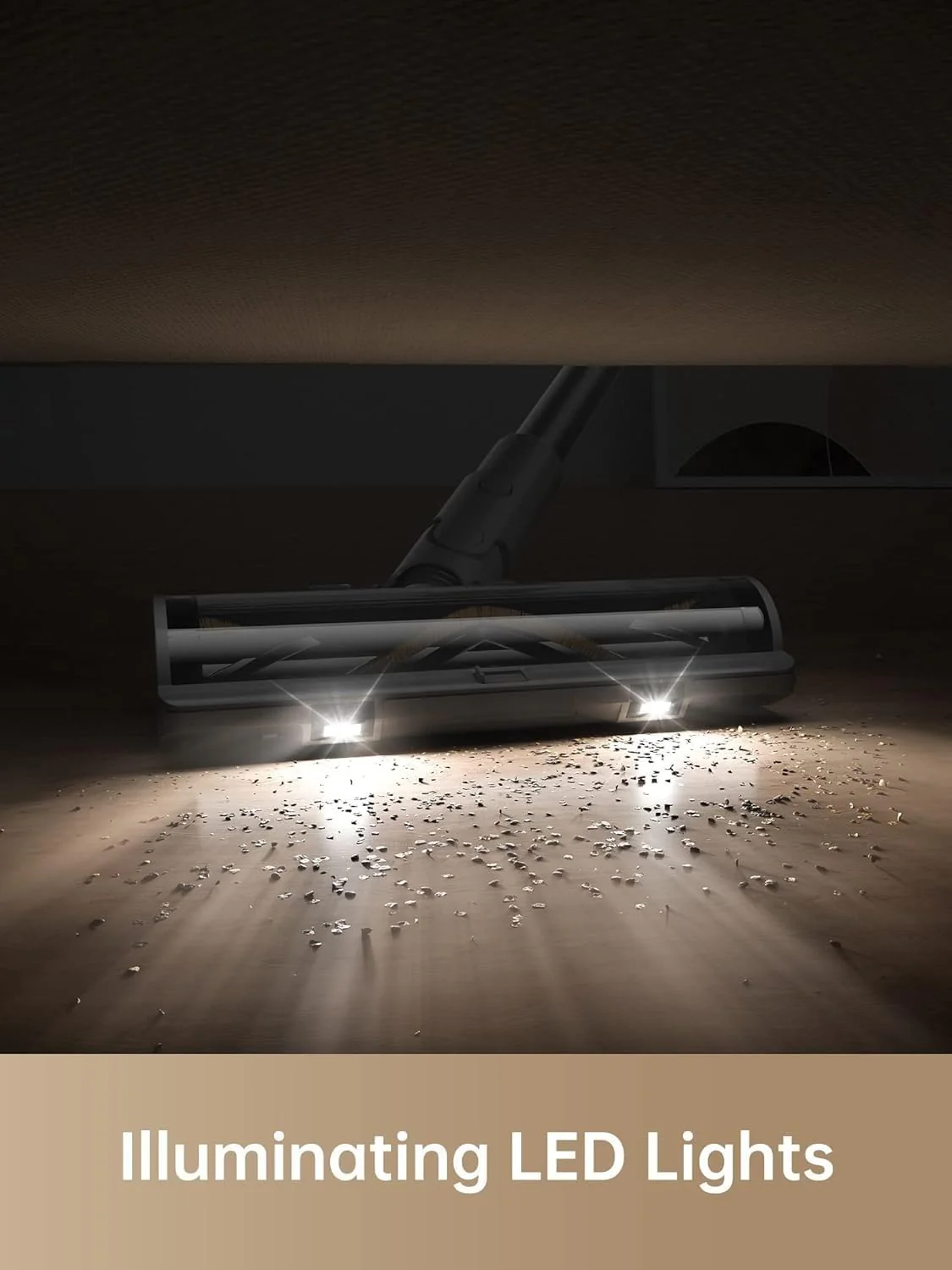 DREAME R10 Pro Cordless Stick Vacuum Cleaner, 65 Mins Long Runtime Stick Vacuum, Lightweight and Anti-Tangle, 150 AW Robust Suction Handheld Vacuum for Hard Floor, Pet Hair and Carpet - Image 4