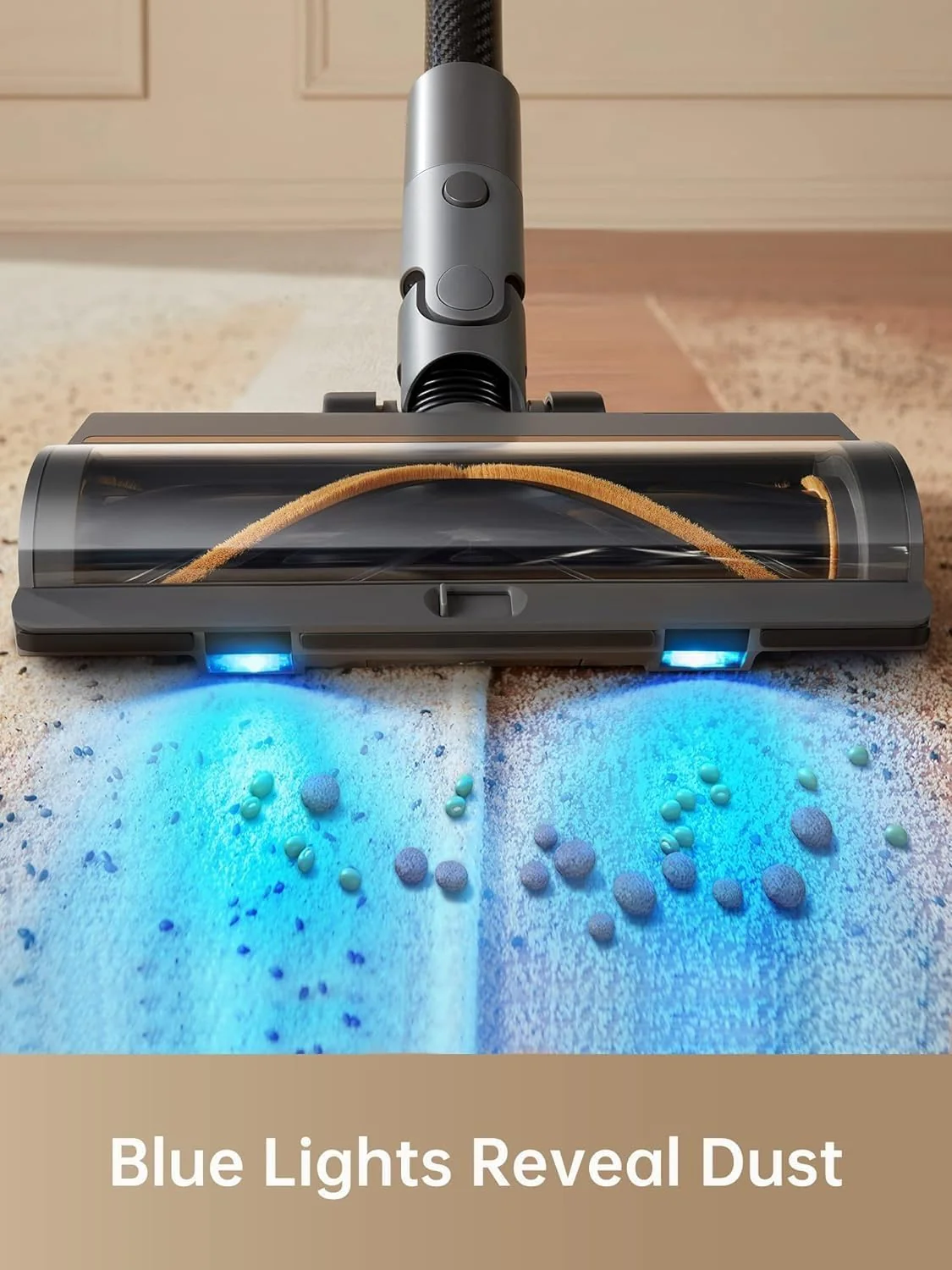 DREAME R20 Cordless Vacuum Cleaner with Dual Brush Head, Smart Stick Handheld Vacuum，Powerful Rechargeable Vacuum Cleaner, 90 Mins Max Runtime, Perfect for Hard Floor Carpet Pet Hair - Image 4