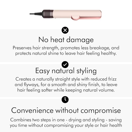 Dyson Airstrait™ Hair Straightener | Wet-to-dry straightener | Straightens with air | 2 airflows & 6 heat temperature settings (Prussian Blue/Rich Copper) (BRAND NEW/SEALED) - Image 7
