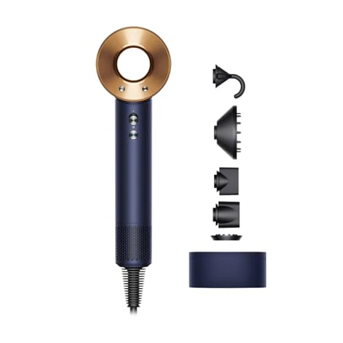 Dyson Supersonic™ Hair Dryer | Fast Drying | No Heat Damage | 5 attachments | 7 styling, 3 Speed & 3 Heat Settings | Travel Friendly | Unisex Usage | Intelligent Heat Control (BRAND NEW/SEALED)