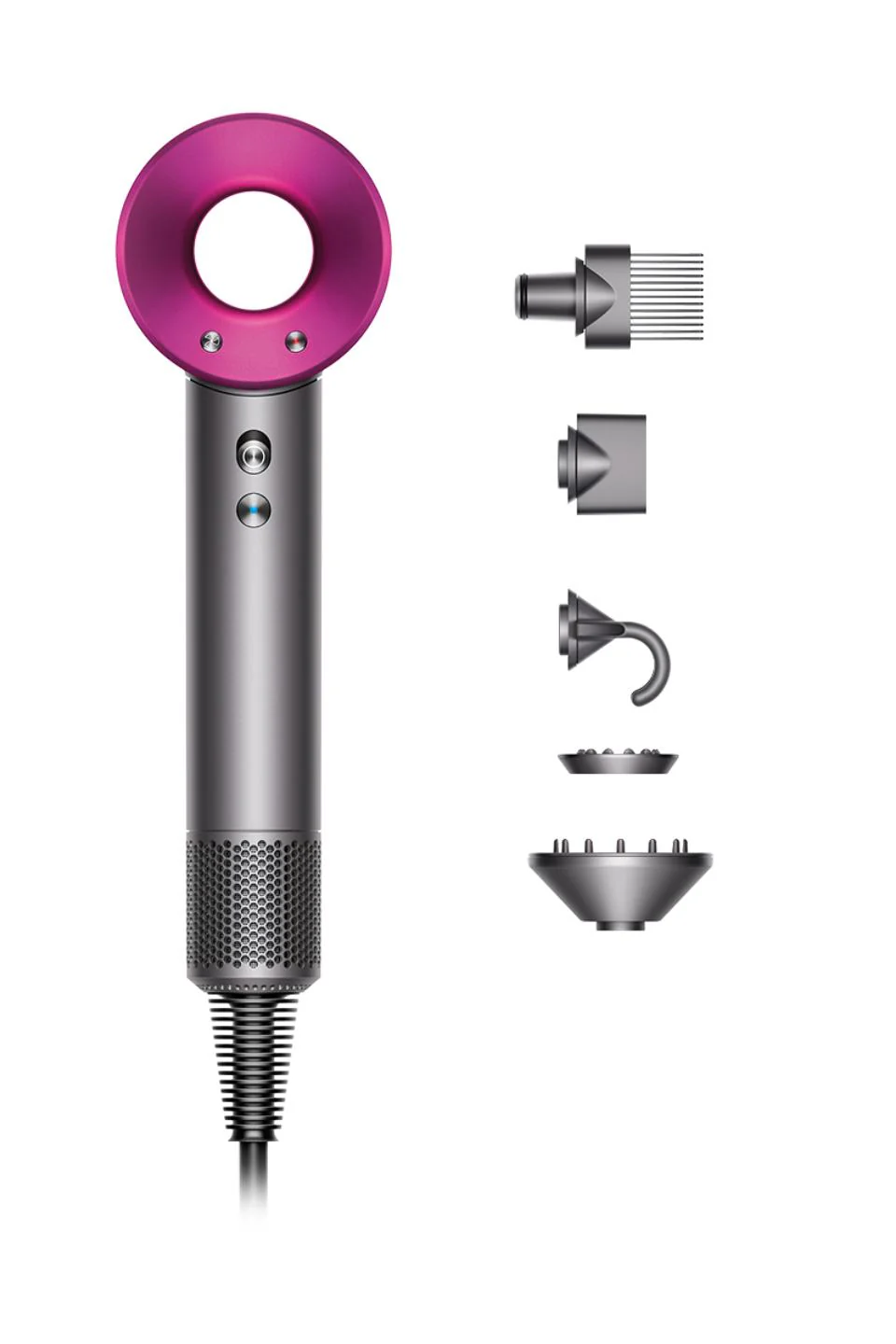Dyson Supersonic™ Hair Dryer | Fast Drying | No Heat Damage | 5 attachments | 7 styling, 3 Speed & 3 Heat Settings | Travel Friendly | Unisex Usage | Intelligent Heat Control (BRAND NEW/SEALED) - Image 12