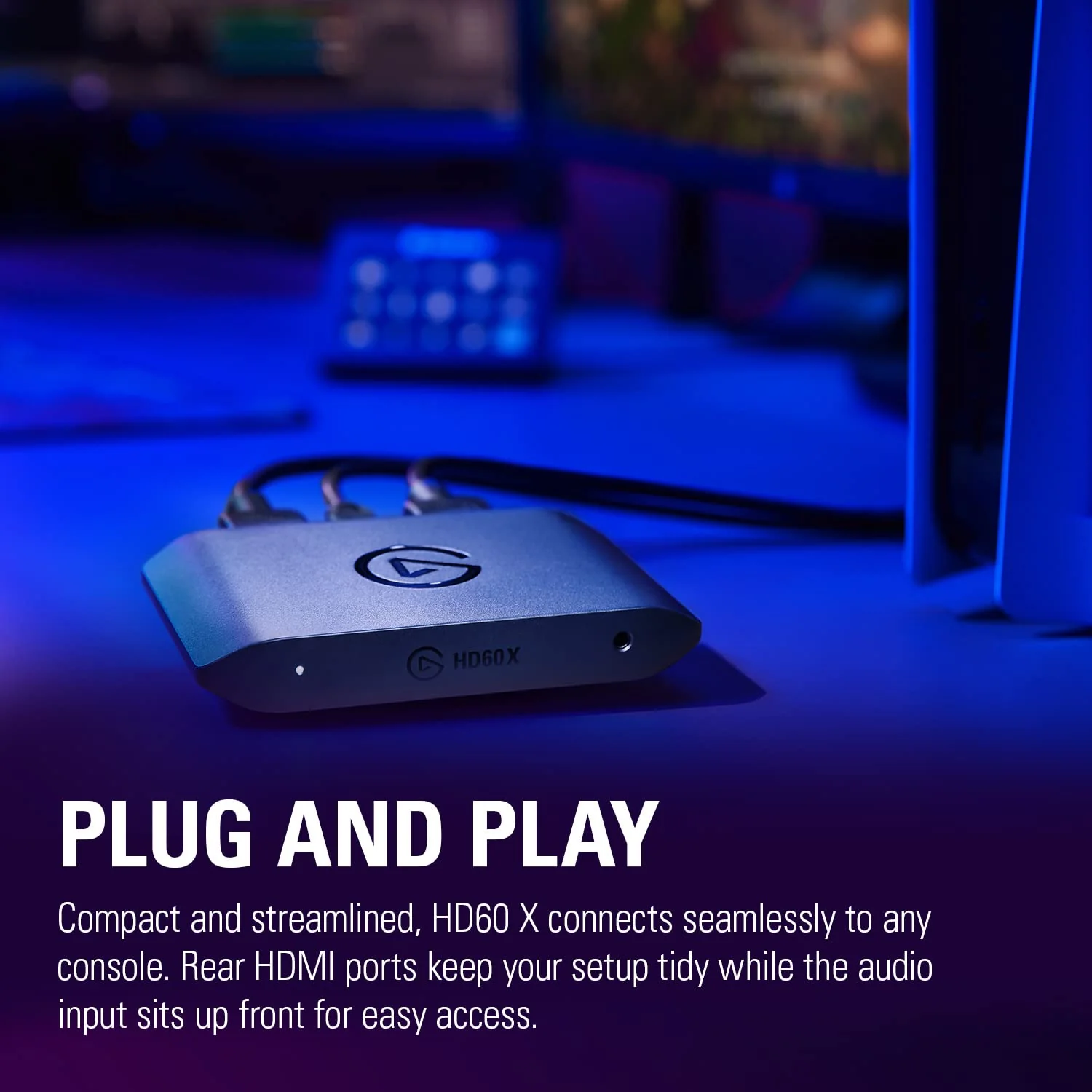 Elgato HD60 X - Stream and Record in 1080p60 HDR10 or 4K30 with Ultra-Low Latency on PS5, PS4/Pro, Xbox Series X/S, Xbox One X/S, in OBS and More, Works with PC and Mac - Image 7
