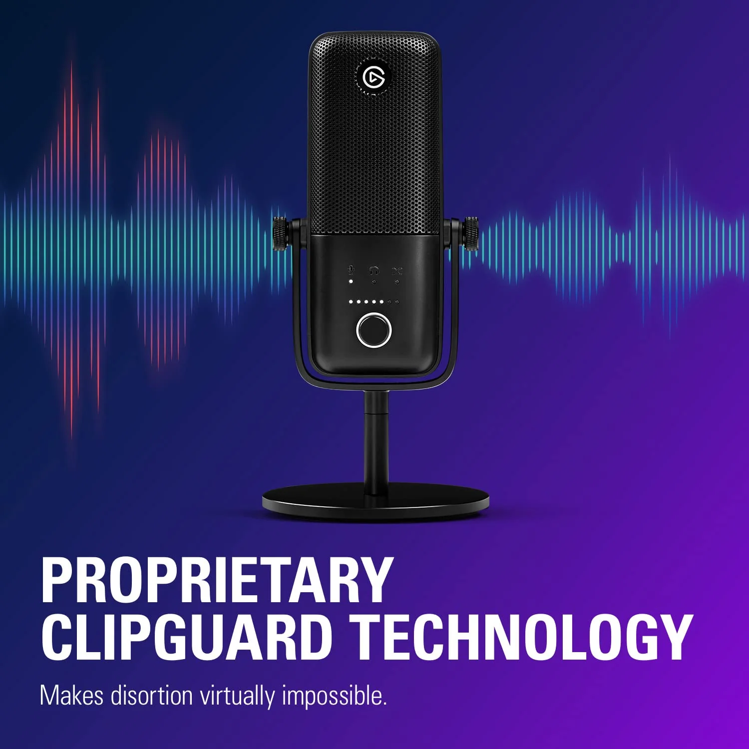 Elgato Wave:3 Premium USB Condenser Unidirectional Microphone and Digital Mixing Solution, Anti-Clipping Technology, Capacitive Mute, Streaming and Podcasting, (10MAB9901, Black) - Image 7