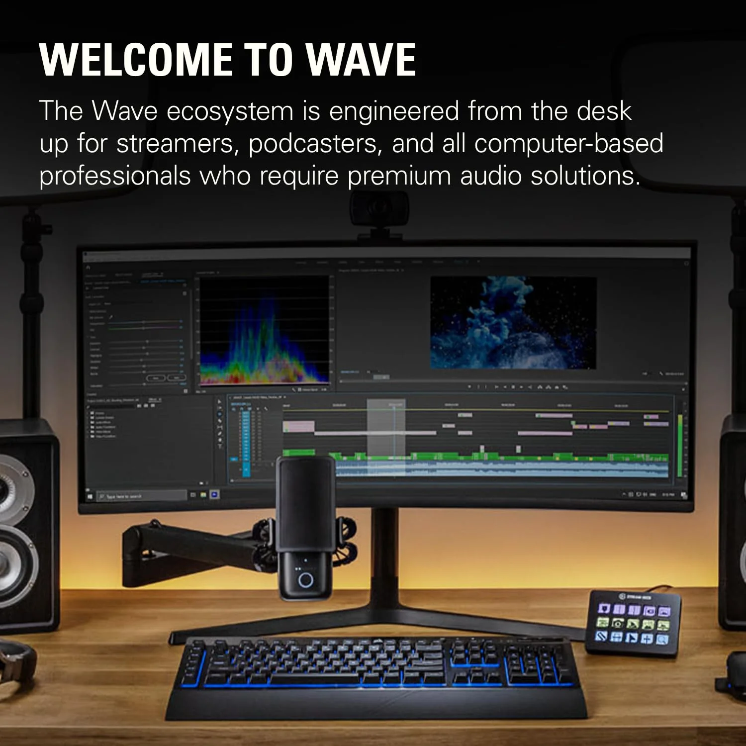Elgato Wave Mic Arm LP - Premium Low Profile Microphone Arm with Cable Management Channels, Desk Clamp, Versatile Mounting and Fully Adjustable, perfect for Podcast, Streaming, Gaming, Home Office - Image 8