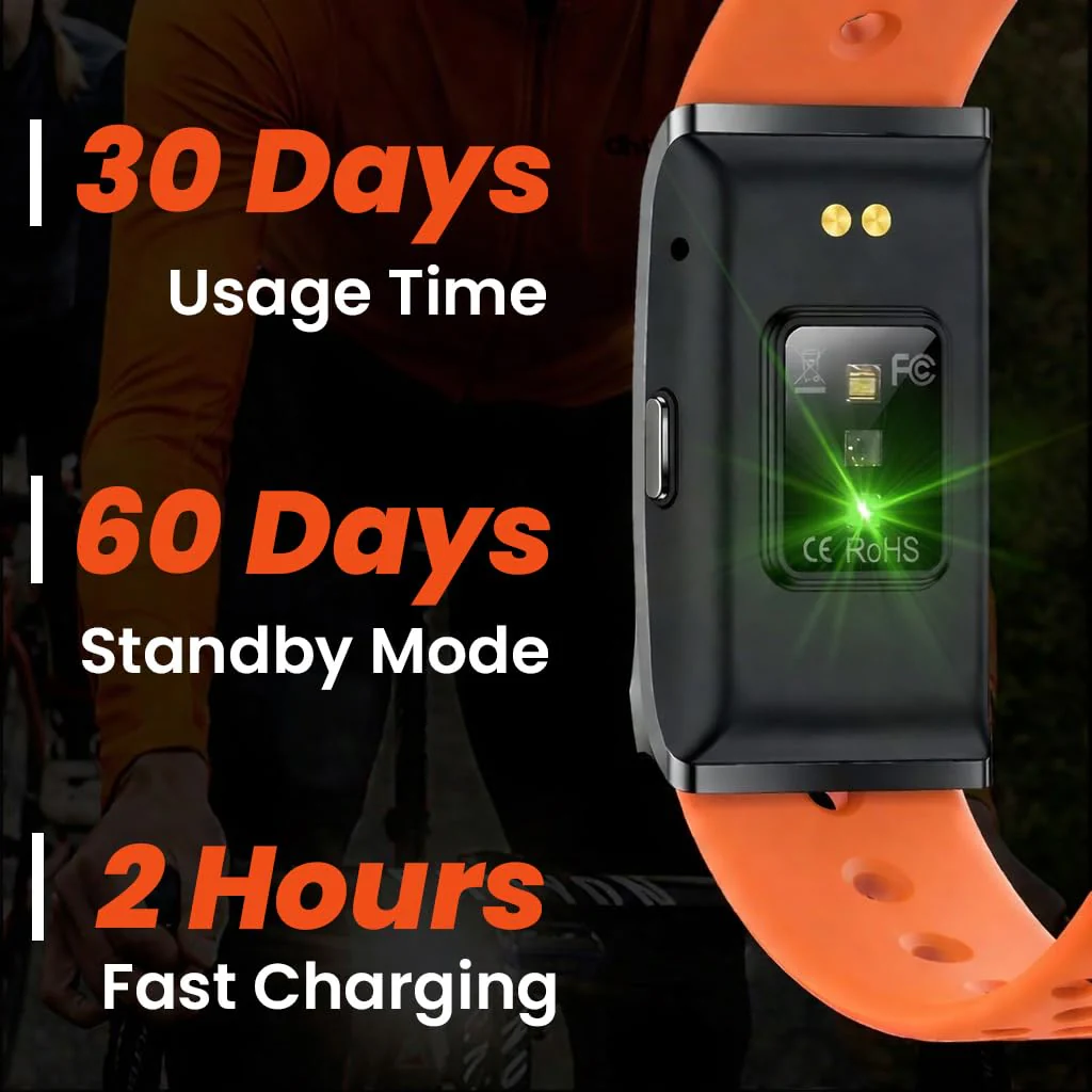 élixir LOOP Activity & Fitness Tracker with 30 Days Battery Life | 24/7 Activity Tracker | Advanced HRV | Blood Pressure | Sleep & Stress | 120+ Sports Modes | Improve Recovery & Wellness (BRAND NEW/SEALED) - Image 7