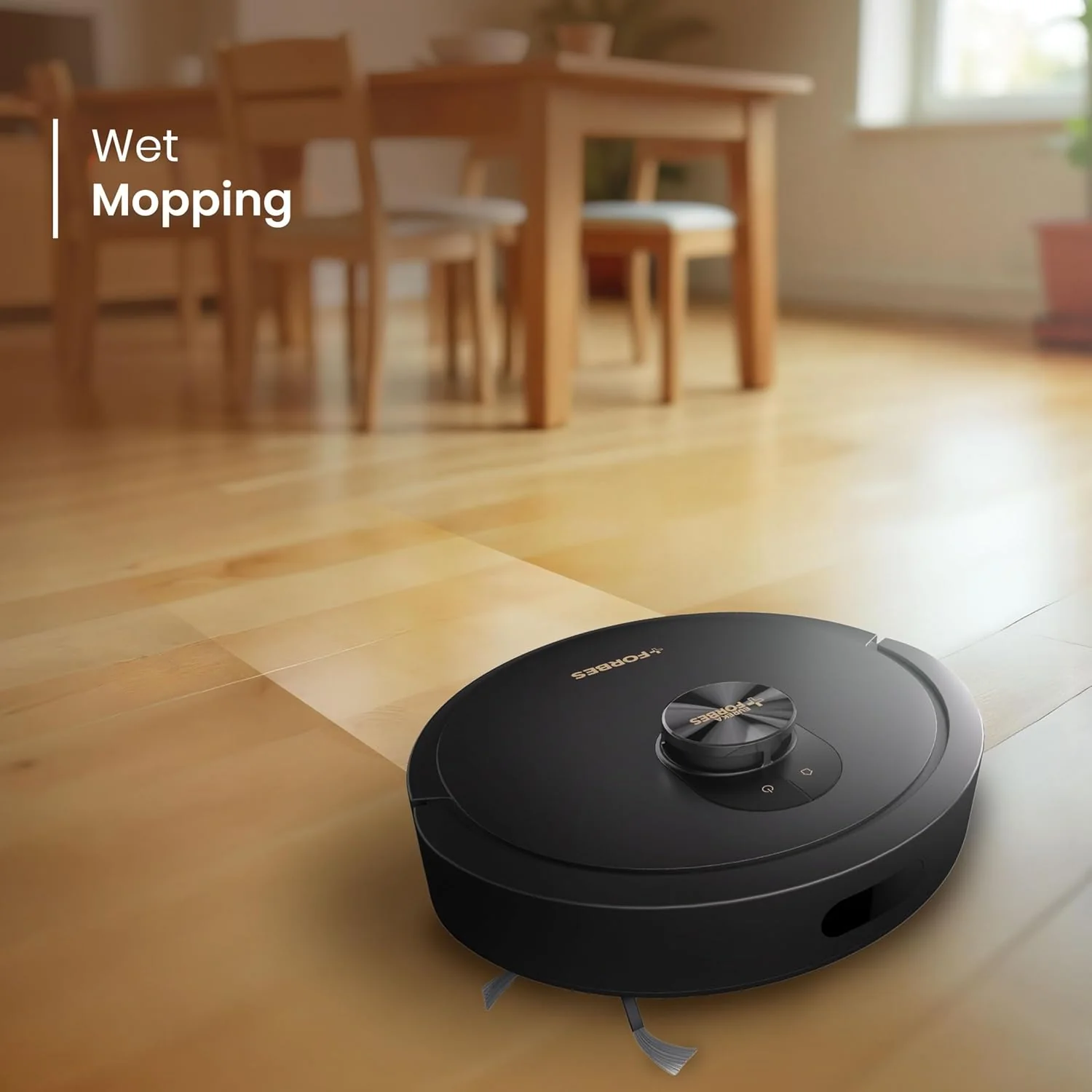 Eureka Forbes SmartClean Auto Bin Turbo, 7000Pa HyperSuction Robotic Vacuum Cleaner (40 Days Hands-Free Cleaning) | LiDAR 3.0 & Quick Home Mapping | Wet Mopping | 3-Hour Run Time | Smart App Control - Image 3