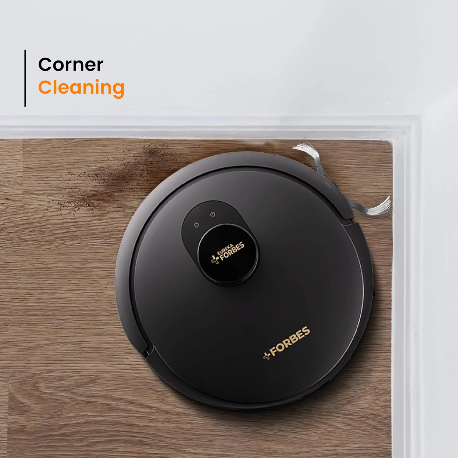 Eureka Forbes SmartClean Auto Bin Turbo, 7000Pa HyperSuction Robotic Vacuum Cleaner (40 Days Hands-Free Cleaning) | LiDAR 3.0 & Quick Home Mapping | Wet Mopping | 3-Hour Run Time | Smart App Control - Image 5