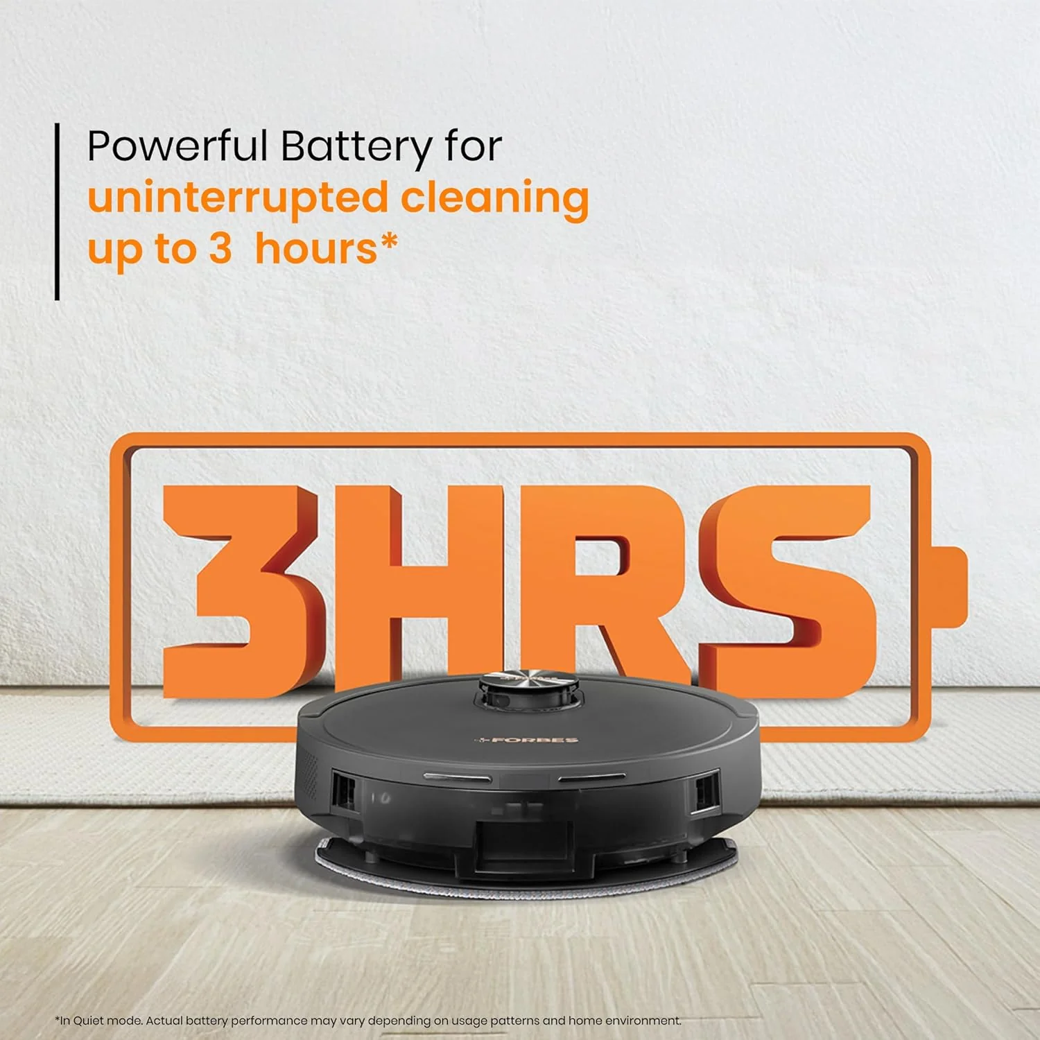 Eureka Forbes SmartClean Home Mapping Turbo, 7000Pa HyperSuction Robotic Vacuum Cleaner (Without Charging Base) - Image 7