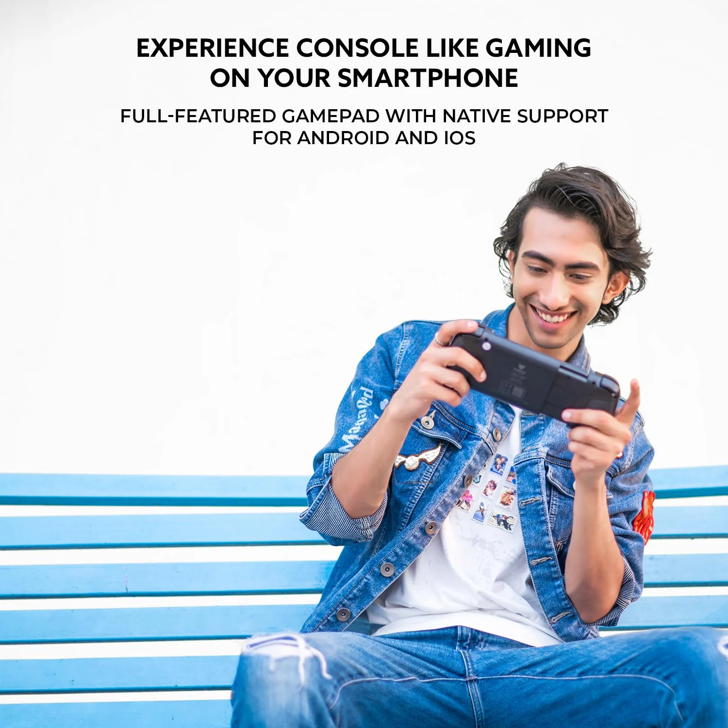 EvoFox Deck Smartphone Gamepad with iPhone/Android, XBOX, HID & Keymap mode for Android | Bluetooth v5.0 | Dual Vibration motors | Magnetic Hall 3D Joysticks | RGB Lighting and Backlit Controls - Image 2