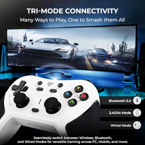 EvoFox One S Universal 3-Mode Wireless Gaming Controller (Without Receiver & Acessories) - Image 3