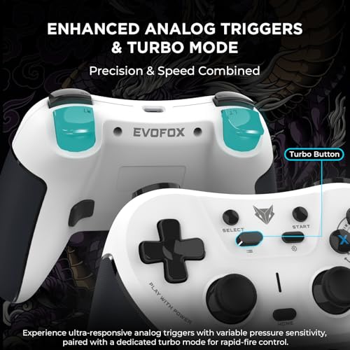 EvoFox One S Universal 3-Mode Wireless Gaming Controller (Without Receiver & Acessories) - Image 7